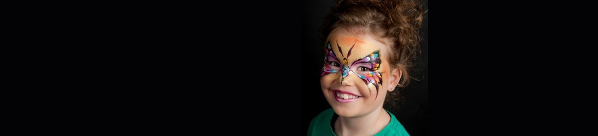 Kleurrijke vlinder schminken in 5 stappen