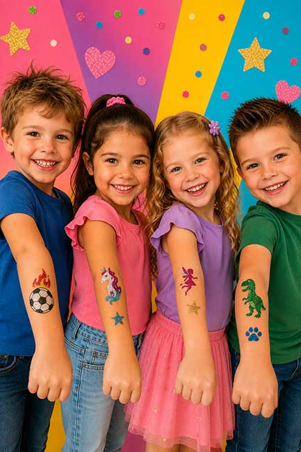 <h2>Glittertattoo</h2>