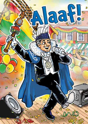Artige Wenskaart Carnaval Alaaf
