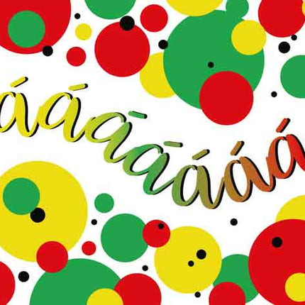 Artige Wenskaart Carnaval Panorama Alaaf