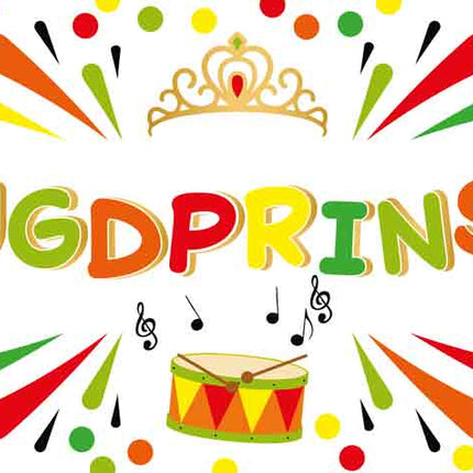 Artige Wenskaart Carnaval Panorama Jeugdprinses