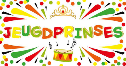 Artige Wenskaart Carnaval Panorama Jeugdprinses