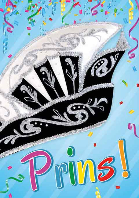 Artige Wenskaart Carnaval Prins!