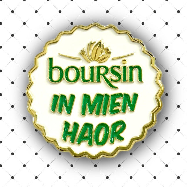 Asjemenou Boursin in mien haor