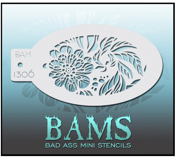 Bad Ass Stencils Schminksjabloon Bad Ass BAM 1306
