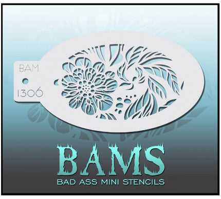 Bad Ass Stencils Schminksjabloon Bad Ass BAM 1306