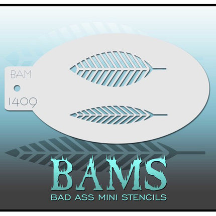 Bad Ass Stencils Schminksjabloon Bad Ass BAM 1409