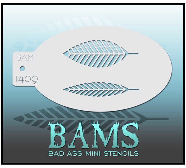 Bad Ass Stencils Schminksjabloon Bad Ass BAM 1409