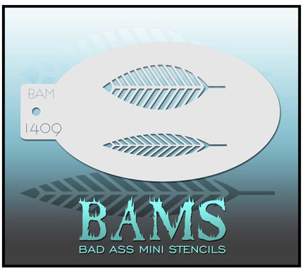 Bad Ass Stencils Schminksjabloon Bad Ass BAM 1409