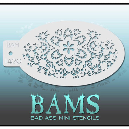 Bad Ass Stencils Schminksjabloon Bad Ass BAM 1420