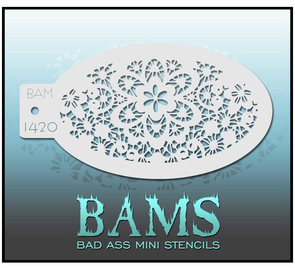 Bad Ass Stencils Schminksjabloon Bad Ass BAM 1420