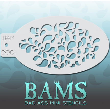 Bad Ass Stencils Schminksjabloon Bad Ass BAM 2001