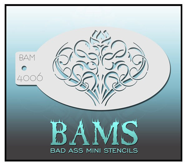 Bad Ass Stencils Schminksjabloon Bad Ass BAM 4006