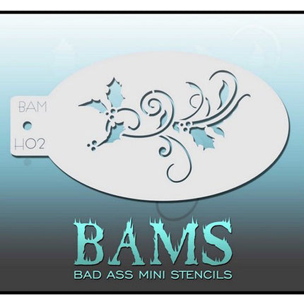 Bad Ass Stencils Schminksjabloon Bad Ass BAM H02