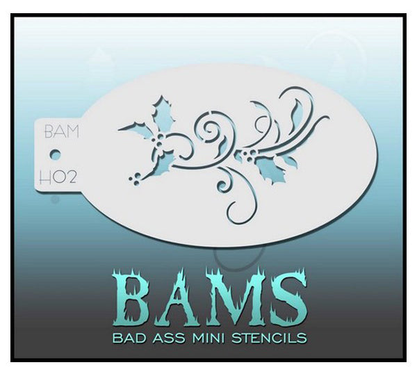 Bad Ass Stencils Schminksjabloon Bad Ass BAM H02