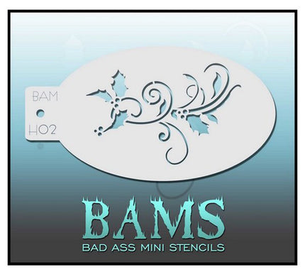 Bad Ass Stencils Schminksjabloon Bad Ass BAM H02