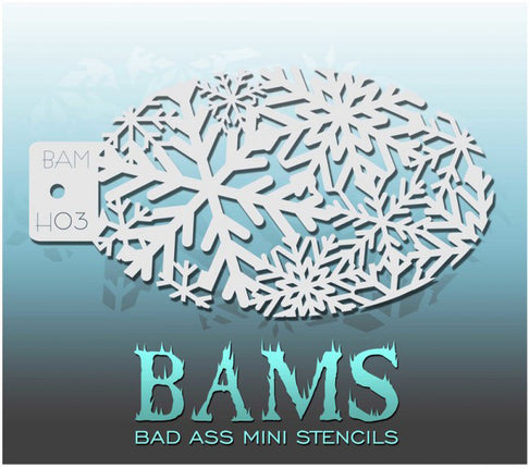 Bad Ass Stencils Schminksjabloon Bad Ass H03