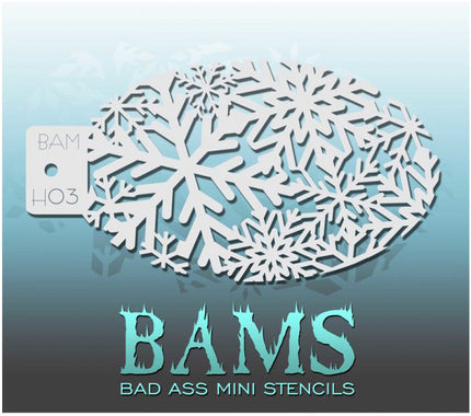 Bad Ass Stencils Schminksjabloon Bad Ass H03