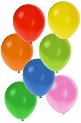 Balloonia Latex ballon assorti kleuren 30 cm 100 stuks