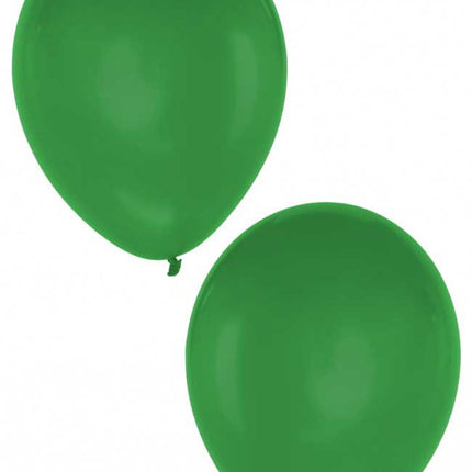 Balloonia Latex ballon groen 25 cm 50 stuks