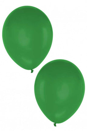 Balloonia Latex ballon groen 25 cm 50 stuks