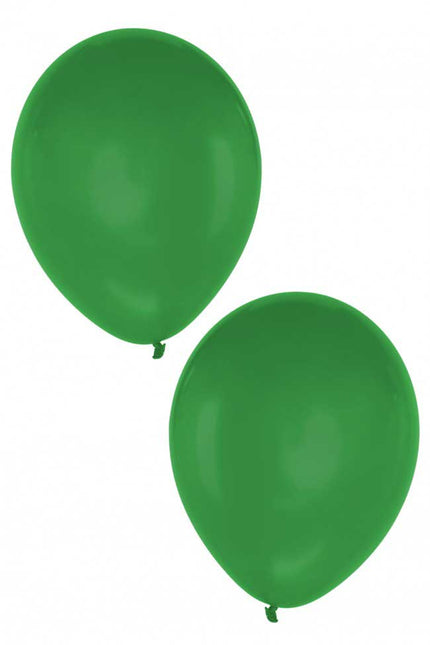 Balloonia Latex ballon groen 25 cm 50 stuks