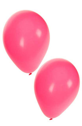 Balloonia Latex ballon roze 25 cm 50 stuks