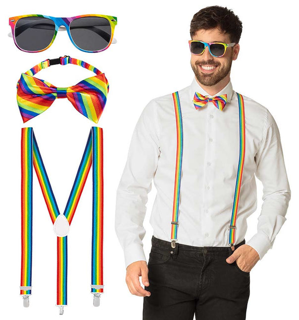 Boland Accessoireset regenboog