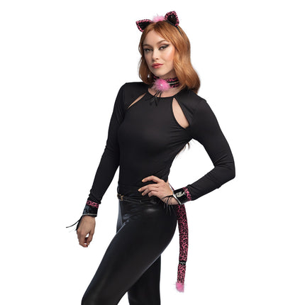 Boland Accessoireset Roze Luipaard