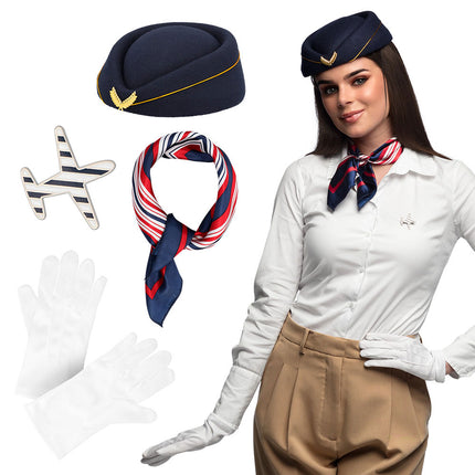 Boland Accessoireset Stewardess