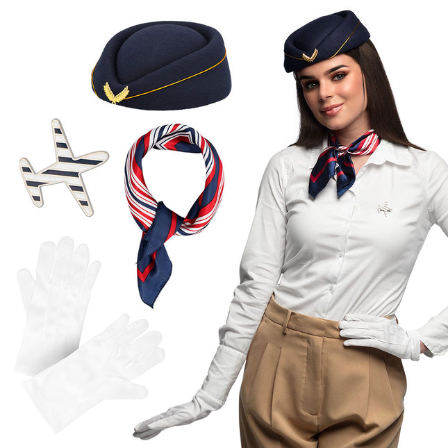 Boland Accessoireset Stewardess