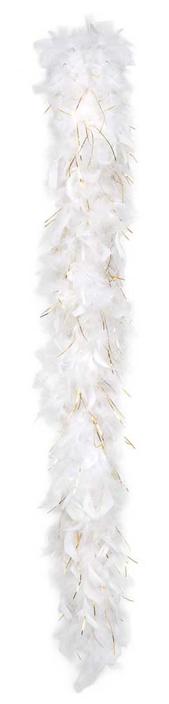 Boland Boa 50 gram Glamour Wit - Goud