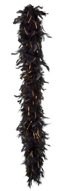 Boland Boa 50 gram Glamour Zwart - Goud