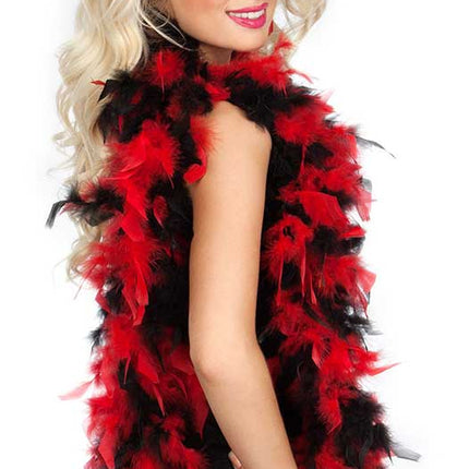 Boland Boa 50 gram Party Rood en Zwart