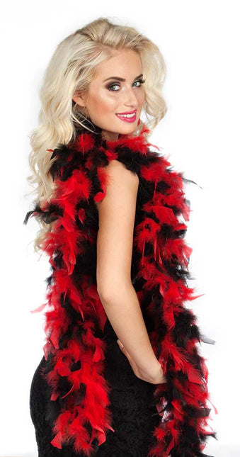 Boland Boa 50 gram Party Rood en Zwart