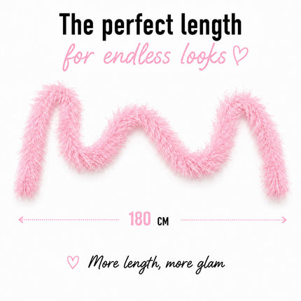 Boland Boa Flair Licht Roze 60 gram – 180 cm