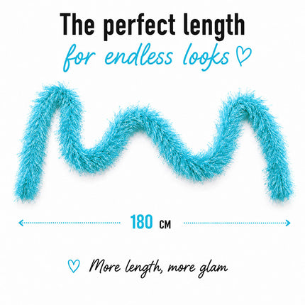 Boland Boa Flair Turquoise 60 gram – 180 cm