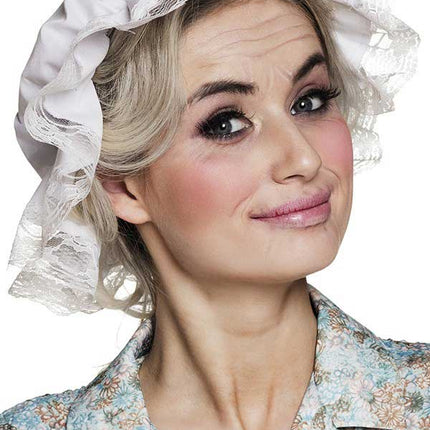 Boland Boerinnenmuts Wit