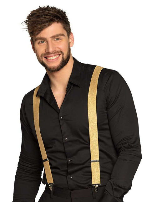 Boland Bretels Basic Goud