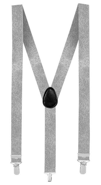 Boland Bretels Basic Zilver