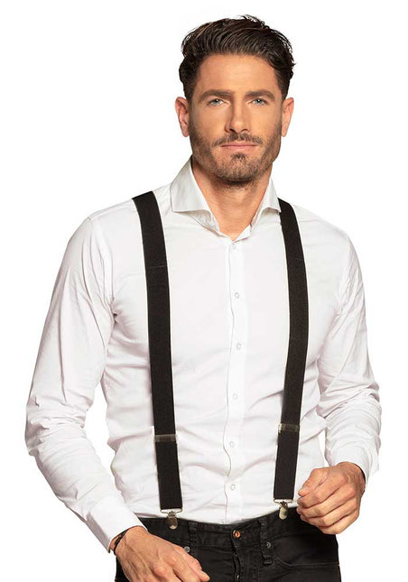 Boland Bretels Basic Zwart