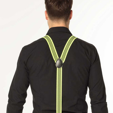 Boland Bretels Ruches Neon Geel