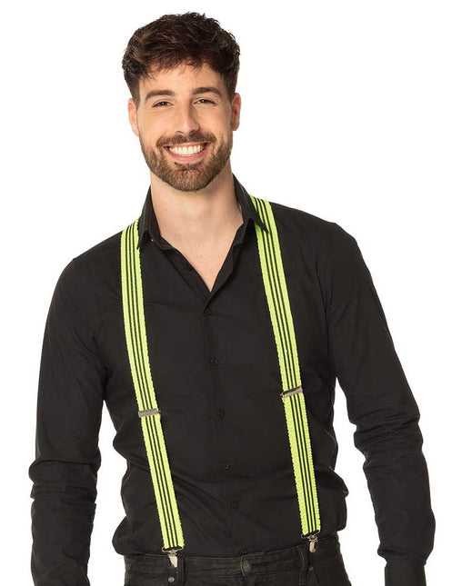 Boland Bretels Ruches Neon Geel