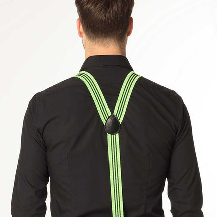 Boland Bretels Ruches Neon Groen