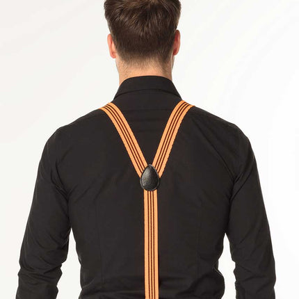 Boland Bretels Ruches Neon Oranje