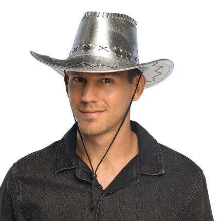 Boland Cowboy hoed savanne zilver