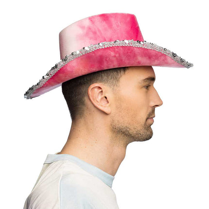 Boland Cowboyhoed Darling Roze/Oranje – Maat 59