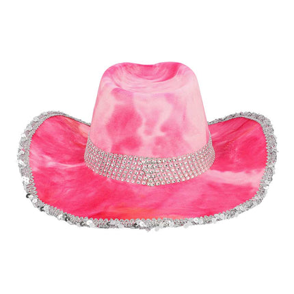 Boland Cowboyhoed Darling Roze/Oranje – Maat 59