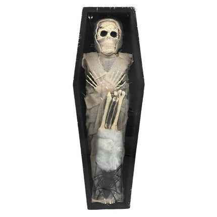 Boland Decoratieset Mummy – Mummie in Doodskist met Halloween Accessoires
