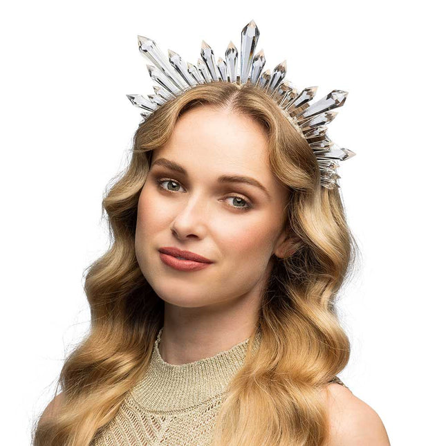 Boland Diadeem Halo kroon Saphira